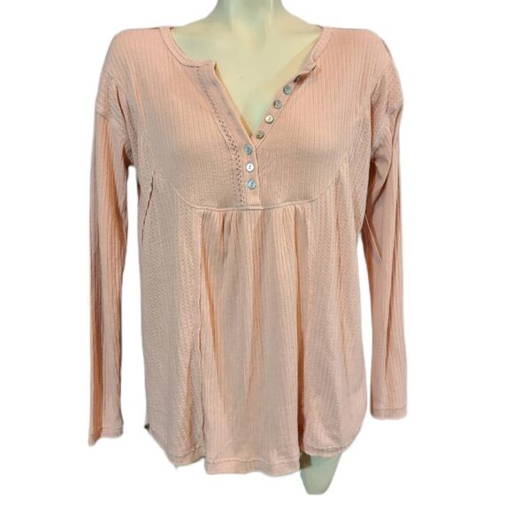 Sweet Romeo Pink Tunic Top Size Small - Picture 1 of 5